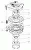 Toro 57360 (11-32) - 11-32 Lawn Tractor, 1983 (3000001-3999999) Ricambi CLUTCH ASSEMBLY NO. 44-0770