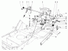 Toro 57360 (11-32) - 11-32 Lawn Tractor, 1983 (3000001-3999999) Ricambi SHIFT & CLUTCH ASSEMBLY