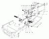 Toro 57300 (8-32) - 8-32 Front Engine Rider, 1984 (4000001-4999999) Ricambi BRAKE & CLUTCH PEDAL ASSEMBLY