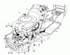 Toro 57300 (8-32) - 8-32 Front Engine Rider, 1984 (4000001-4999999) Ricambi ENGINE ASSEMBLY MODEL 57300