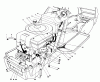 Toro 57300 (8-32) - 8-32 Front Engine Rider, 1984 (4000001-4999999) Ricambi ENGINE ASSEMBLY MODEL 57360