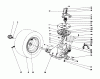 Toro 57300 (8-32) - 8-32 Front Engine Rider, 1984 (4000001-4999999) Ricambi TRANSAXLE & CLUTCH ASSEMBLY
