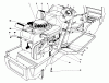 Toro 57305 - 32" Lawn Tractor, 1978 (8000001-8999999) Ricambi ENGINE ASSEMBLY