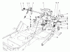 Toro 57305 - 32" Lawn Tractor, 1978 (8000001-8999999) Ricambi SHIFT & CLUTCH ASSEMBLY