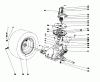 Toro 57305 - 32" Lawn Tractor, 1978 (8000001-8999999) Ricambi TRANSAXLE & CLUTCH ASSEMBLY