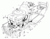 Toro 57356 (11-42) - 11-42 Lawn Tractor, 1978 (8000001-8999999) Ricambi ENGINE ASSEMBLY