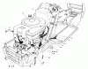 Toro 57356 (11-42) - 11-42 Lawn Tractor, 1978 (8000001-8999999) Listas de piezas de repuesto y dibujos ENGINE ASSEMBLY