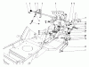 Toro 57356 (11-42) - 11-42 Lawn Tractor, 1978 (8000001-8999999) Ricambi SHIFT & CLUTCH ASSEMBLY