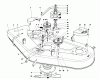Toro 57356 (11-42) - 11-42 Lawn Tractor, 1979 (9000001-9999999) Ricambi CUTTING DECK