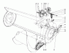 Toro 57356 (11-42) - 11-42 Lawn Tractor, 1981 (1000001-1999999) Listas de piezas de repuesto y dibujos 36" SNOWTHROWER ATTACHMENT MODEL 59136 #3