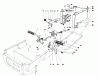 Toro 57356 (11-42) - 11-42 Lawn Tractor, 1981 (1000001-1999999) Listas de piezas de repuesto y dibujos BRAKE & CLUTCH PEDAL ASSEMBLY