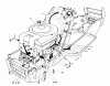 Toro 57356 (11-42) - 11-42 Lawn Tractor, 1981 (1000001-1999999) Listas de piezas de repuesto y dibujos ENGINE ASSEMBLY