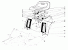 Toro 57356 (11-42) - 11-42 Lawn Tractor, 1981 (1000001-1999999) Listas de piezas de repuesto y dibujos REAR BODY & SEAT ASSEMBLY