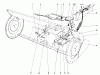 Toro 57356 (11-42) - 11-42 Lawn Tractor, 1982 (2000001-2999999) Ricambi 36" SNOWTHROWER ATTACHMENT MODEL 59136 #4