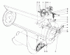 Toro 57357 (11-44) - 11-44 Lawn Tractor, 1983 (3000001-3999999) Ricambi 36" SNOWTHROWER ATTACHMENT MODEL 59136 (OPTIONAL) #2