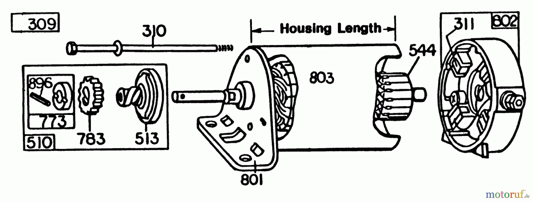  Toro Neu Mowers, Lawn & Garden Tractor Seite 1 57357 (11-44) - Toro 11-44 Lawn Tractor, 1983 (3000001-3999999) BRIGGS & STRATTON MODEL 252707-0637-01 #2