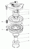 Toro 57357 (11-44) - 11-44 Lawn Tractor, 1983 (3000001-3999999) Ricambi CLUTCH ASSEMBLY NO. 44-0770