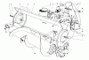 Toro 57375 - 8 hp Front Engine Rider, 1980 (0000001-0999999) Ricambi 36" SNOWTHROWER ATTACHMENT MODEL NO. 59136 #5