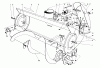 Toro 57375 - 8 hp Front Engine Rider, 1980 (0000001-0999999) Listas de piezas de repuesto y dibujos 36" SNOWTHROWER ATTACHMENT MODEL NO. 59136 #5