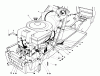 Toro 57385 - 11 hp Front Engine Rider, 1981 (1000001-1999999) Ricambi ENGINE ASSEMBLY
