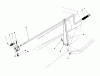 Toro 57430 (12-44) - 12-44 Pro Lawn Tractor, 1988 (8000001-8999999) Listas de piezas de repuesto y dibujos CHUTE CONTROL ASSEMBLY 36" SNOWTHROWER ATTACHMENT MODEL NO. 59160 (OPTIONAL)