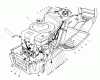 Toro 57430 (12-44) - 12-44 Pro Lawn Tractor, 1988 (8000001-8999999) Listas de piezas de repuesto y dibujos ENGINE ASSEMBLY