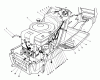 Toro 57430 (12-44) - 12-44 Pro Lawn Tractor, 1988 (8000001-8999999) Ricambi ENGINE ASSEMBLY