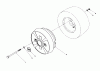 Toro 57430 (12-44) - 12-44 Pro Lawn Tractor, 1988 (8000001-8999999) Ricambi WHEEL WEIGHT KIT MODEL NO. 59159 (OPTIONAL)