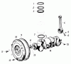 Toro 61-20RG01 (D-250) - D-250 10-Speed Tractor, 1977 Ricambi CRANKSHAFT AND CONNECTION ROD