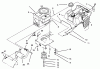 Toro 71182 (12-32XL) - 12-32XL Lawn Tractor, 1994 (4900001-4999999) Ricambi ENGINE ASSEMBLY