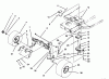 Toro 71182 (12-32XL) - 12-32XL Lawn Tractor, 1994 (4900001-4999999) Ricambi FRONT AXLE ASSEMBLY