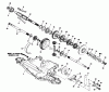 Toro 71184 (12-38XL) - 12-38XL Lawn Tractor, 1995 (5900001-5910000) Ricambi PEERLESS TRANSAXLE MODEL NO. 915-020 #2