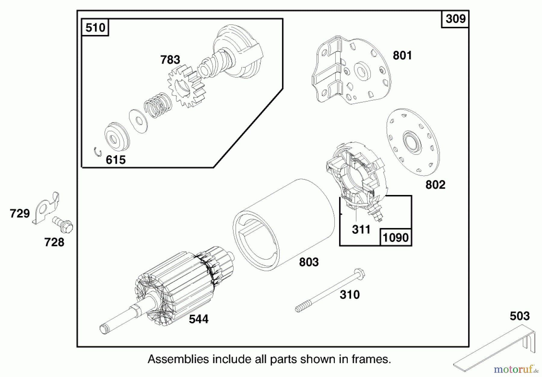 Toro Neu Mowers, Lawn & Garden Tractor Seite 1 71185 (13-38XL) - Toro 13-38XL Lawn Tractor, 1998 (8900001-8999999) ENGINE BRIGGS & STRATTON MODEL 28M707-0127-01 #8