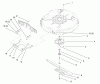 Toro 71189 (12-32XL) - 12-32XL Lawn Tractor, 1997 (7900001-7999999) Ricambi SPINDLE & BLADE ASSEMBLY