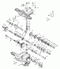 Toro 71190 (13-38XL) - 13-38XL Lawn Tractor, 1998 (8900001-8999999) Ricambi PEERLESS TRANSAXLE MODLE MST 205-509