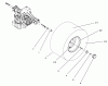 Toro 71196 (16-44HXL) - 16-44HXL Lawn Tractor, 1996 (6900001-6999999) Ricambi REAR AXLE ASSEMBLY
