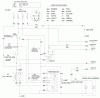 Toro 71197 (17-44HXL) - 17-44HXL Lawn Tractor, 1999 (9900001-9999999) Ricambi ELECTRICAL SCHEMATIC