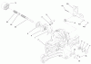 Toro 71197 (17-44HXL) - 17-44HXL Lawn Tractor, 1999 (9900001-9999999) Ricambi HYDRO TRANSAXLE ASSEMBLY #2
