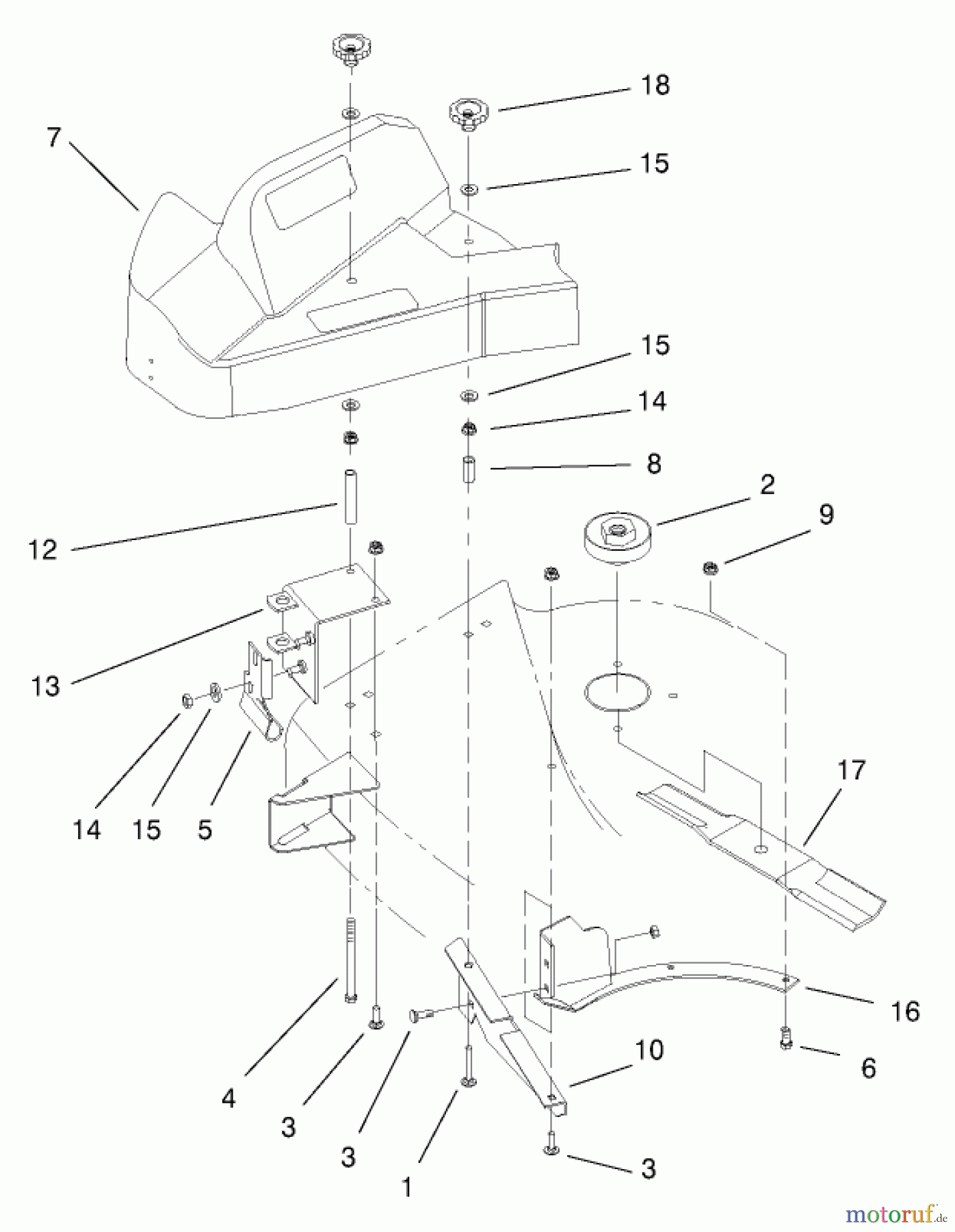 Toro Neu Accessories, Mower 79102 - Toro 44