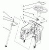 Toro 71200 (12-32XL) - 12-32XL Lawn Tractor, 1995 (5900001-5910000) Ricambi STEERING ASSEMBLY