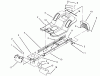 Toro 71202 (12-38XL) - 12-38XL Lawn Tractor, 1995 (5900001-5999999) Ricambi FRAME ASSEMBLY