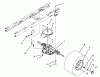 Toro 71202 (12-38XL) - 12-38XL Lawn Tractor, 1995 (5900001-5999999) Ricambi TRANSAXLE ASSEMBLY
