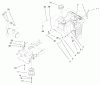 Toro 71209 (13-32XLE) - 13-32XLE Lawn Tractor, 2000 (200000001-200999999) Ricambi ENGINE SYSTEMS COMPONENTS ASSEMBLY