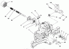 Toro 71218 (16-44HXL) - 16-44HXL Lawn Tractor, 1996 (6900001-6999999) Ricambi HYDRO TRANSAXLE ASSEMBLY #1