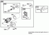 Toro 71228 (17-44HXL) - 17-44HXL Lawn Tractor, 2002 (220000001-220010000) Ricambi STARTER ASSEMBLY ENGINE BRIGGS AND STRATTON MODEL 312777-0128-E1