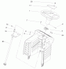 Toro 71228 (17-44HXL) - 17-44HXL Lawn Tractor, 2002 (220000001-220010000) Ricambi STEERING ASSEMBLY #2