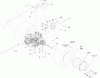 Toro 71254 (XLS 380) - XLS 380 Lawn Tractor, 2012 (SN 312000001-312999999) Ricambi TRACTION DRIVE ASSEMBLY