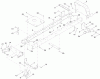 Toro 71255 (XLS 420T) - XLS 420T Lawn Tractor, 2012 (SN 312000001-312999999) Ricambi FRAME ASSEMBLY