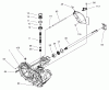 Toro 71282 (17-44HXLE) - 17-44HXLE Lawn Tractor, 2001 (210000001-210999999) Ricambi AXLE ASSEMBLY