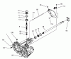 Toro 71283 (17-44HXLE) - 17-44HXLE Lawn Tractor, 2002 (220010001-220999999) Listas de piezas de repuesto y dibujos AXLE ASSEMBLY